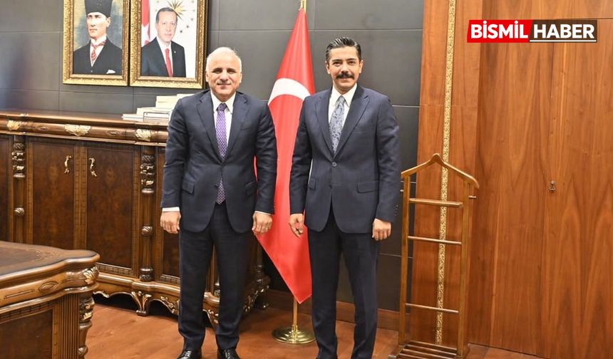 Bismil’in Yeni Kaymakamı Sedat Sezik’ten Vali Zorluoğlu’na Ziyaret