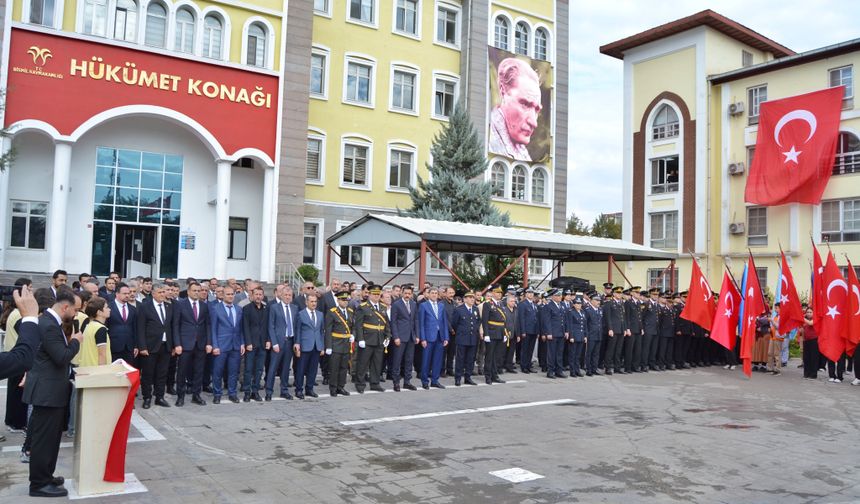 Bismil’de 29 Ekim Cumhuriyet Bayramı Kutlamaları Başladı
