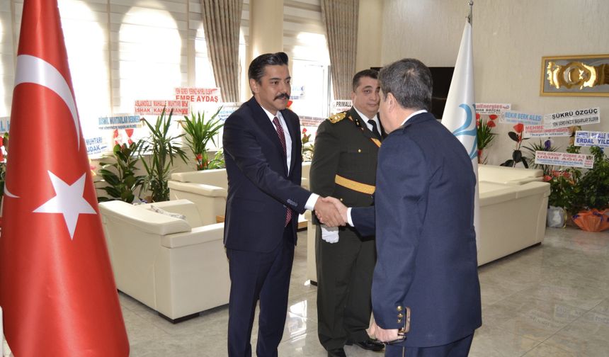 Bismil’de Cumhuriyet Bayramı Tebrikleri Kabul Edildi