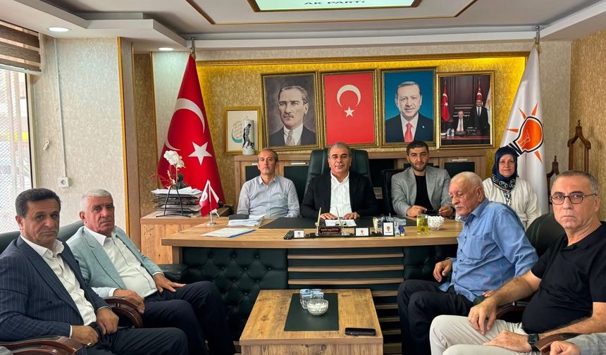 AK Parti Bismil İlçe Başkanı Muzaffer Cengiz Özaydın istifa etti