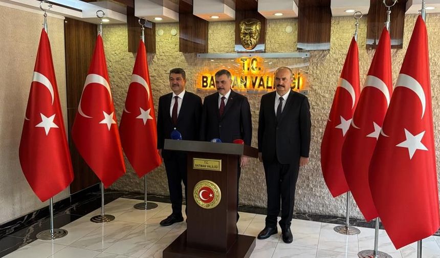 İçişleri Bakanı Mustafa Çiftçi Batman Valiliğini Ziyaret Etti