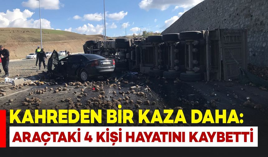 Kahreden Kaza Daha: Araçtaki 4 Kişi Hayatını Kaybetti