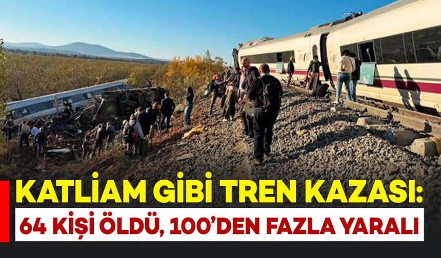 Katliam Gibi Tren Kazası: 64 Kişi Öldü, 100'den Fazla Yaralı