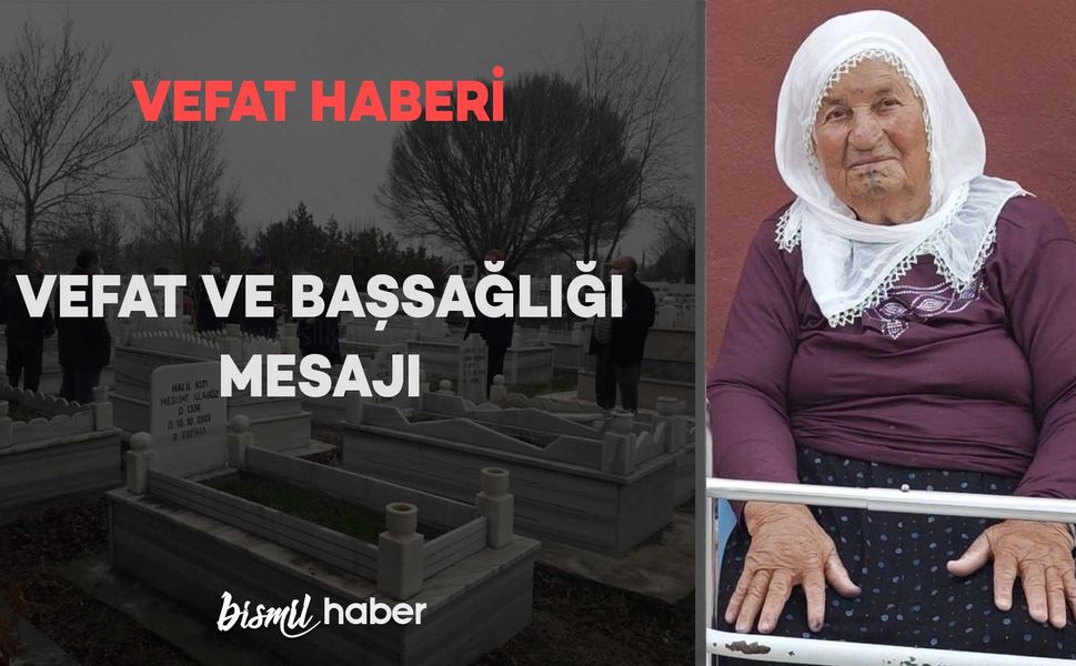 Seyithasan Köyünden Senem Güvener vefat etmiştir