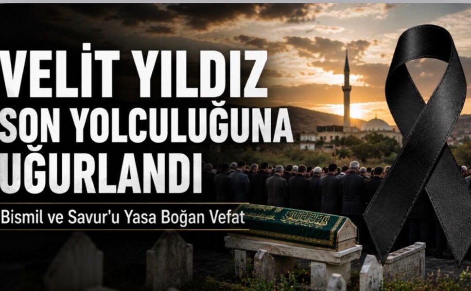 Hayatını Kaybeden Velit Yıldız Son Yolculuğuna Uğurlandı