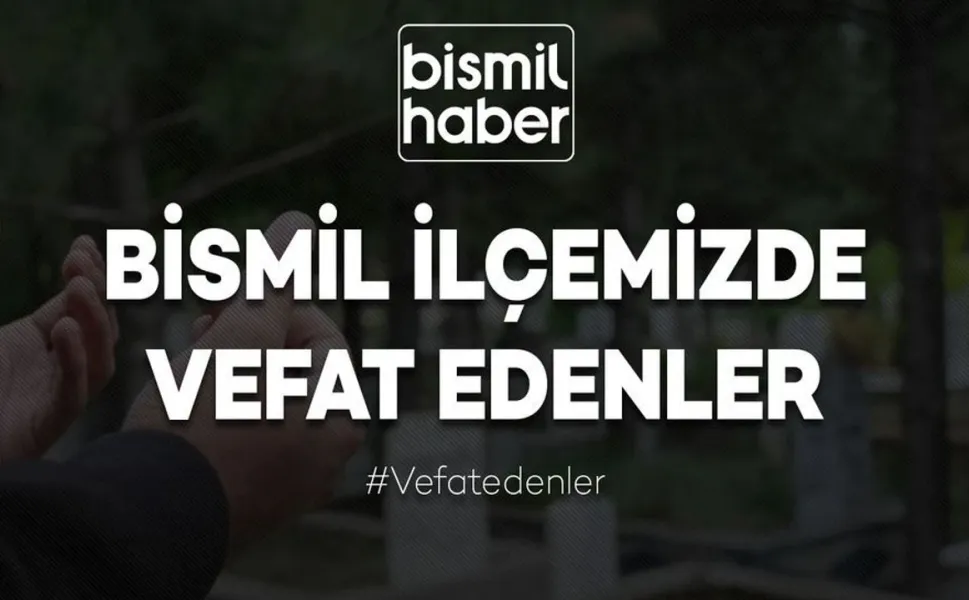Bismil'de Güler ailesinin acı günü: Bedia Güler vefat etmiştir