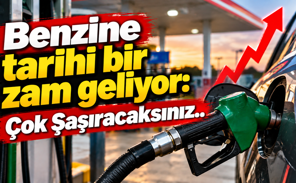 Benzine tarihi bir zam geliyor: Çok Şaşıracaksınız..