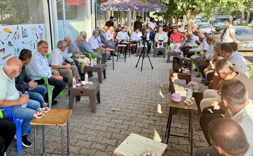 Bismil’de dertler anlatıldı, talepler not edildi