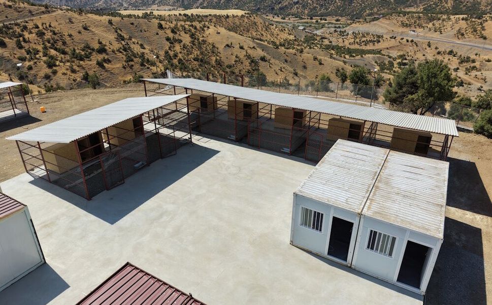 Kulp'tan Sokak Hayvanlarına 25 Bin Metrekarelik Güvenli Yuva