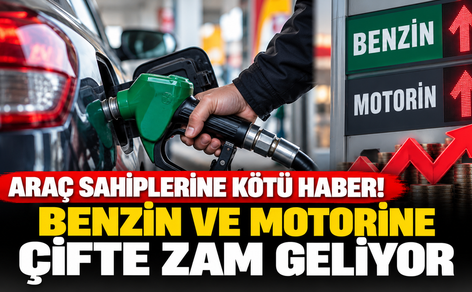 Araç Sahiplerine Kötü Haber! Benzin ve Motorine Çifte Zam Geliyor