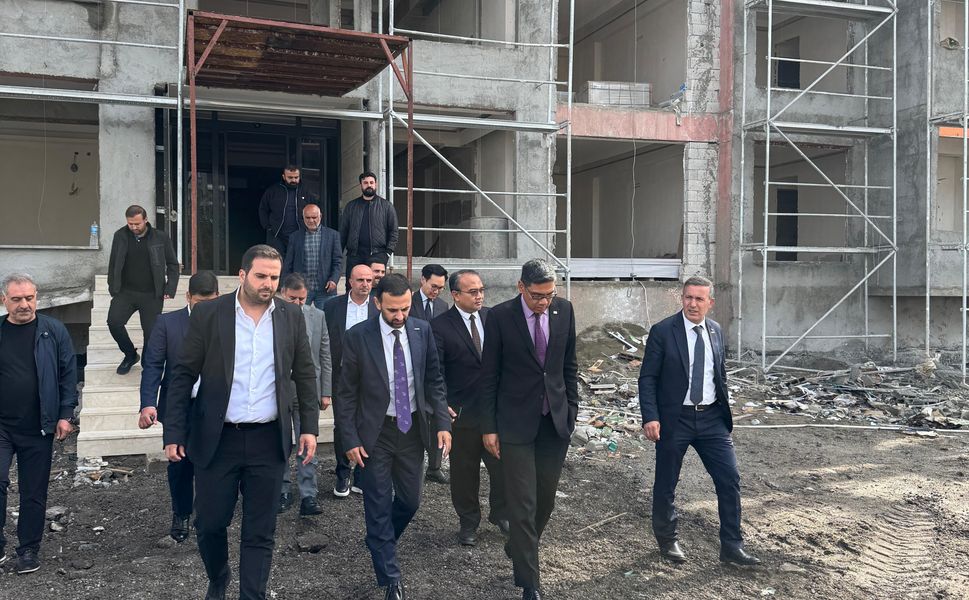 Malezya’nın Ankara Büyükelçisi Kutay İnşaat’ın Prestij Projelerini Yerinde İnceledi
