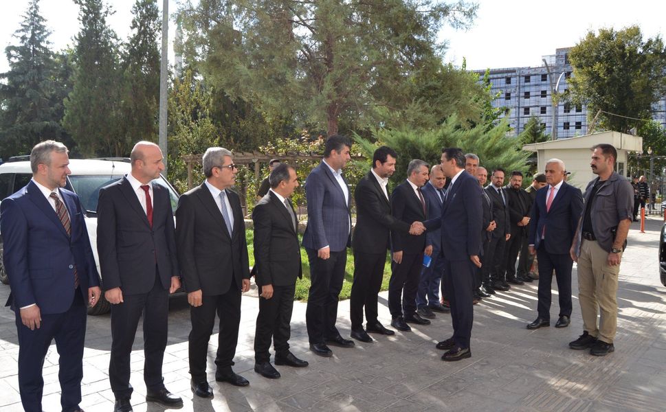 Bismil Kaymakamı Sedat Sezik’e Ziyaretler Devam Ediyor