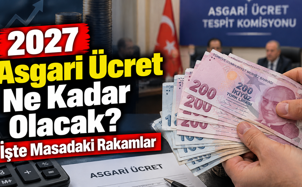2027 Asgari Ücret Ne Kadar Olacak? İşte Masadaki Rakamlar