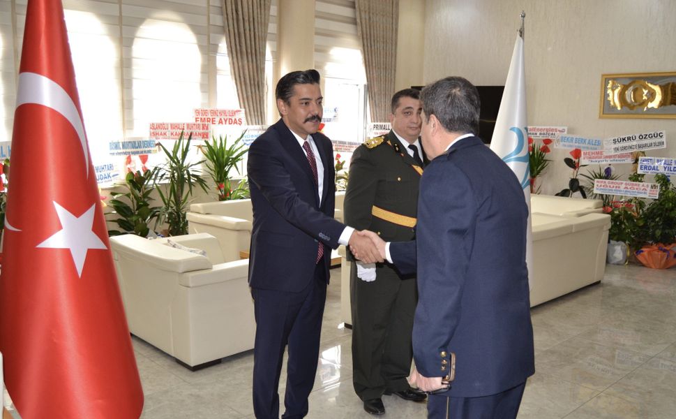 Bismil’de Cumhuriyet Bayramı Tebrikleri Kabul Edildi