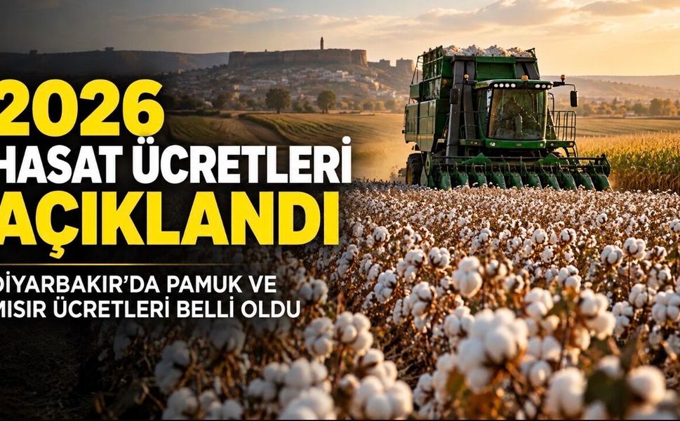 Pamuk ve Mısır Üreticilerini İlgilendiriyor: 2026 Hasat Ücretleri Belli Oldu