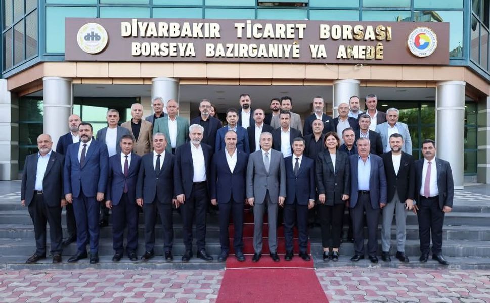 Diyarbakır’da Ticaret Borsası, DTSO ve DESOB’a Hayırlı Olsun Ziyareti