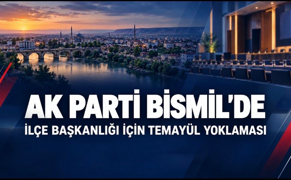 AK Parti Bismil İlçe Başkanlığı İçin 16 Aday Adayı Başvurdu