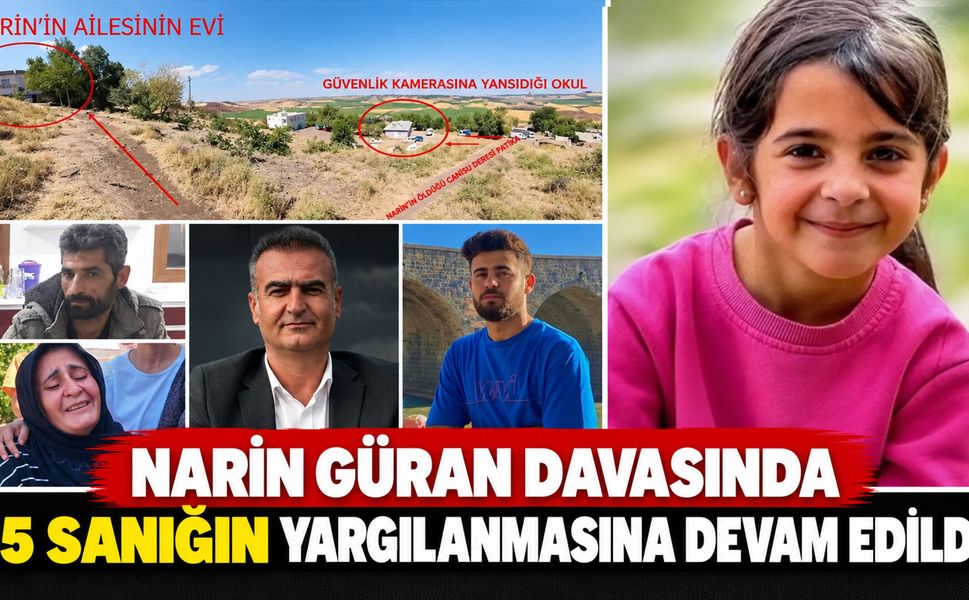 Narin Güran davasında 15 sanığın yargılanmasına devam edildi